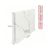 11.81inch X 11.81inch Quartz Stone Countertop Slab 1.18inch Thick Durable Panel 18773
