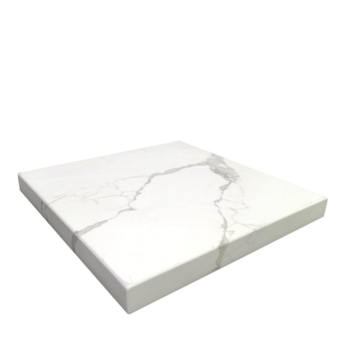 11.81inch X 11.81inch Quartz Stone Countertop Slab 1.18inch Thick Durable Panel 18773