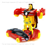 FixtureDisplays Transforming Robot to Toy Car Funny Building Toy 18810