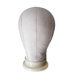22 Head Mannequin Cork Core Canvas Cover Block Head Wig Display Styling Head