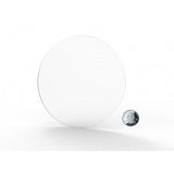 3PK 10 Clear Acrylic Plexiglass Lucite Circle Round Disc, 3/16 Thick