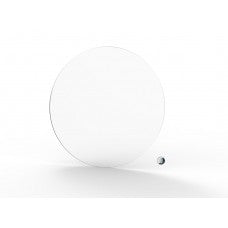 3PK 18 Clear Acrylic Plexiglass Lucite Circle Round Disc, 3/16 Thick