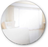 6 Glass Mirror Round Glass Table Mirrors for Wedding and Party Shops Centerpieces
