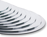 6 Glass Mirror Round Glass Table Mirrors for Wedding and Party Shops Centerpieces