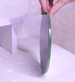 6 Glass Mirror Round Glass Table Mirrors for Wedding and Party Shops Centerpieces
