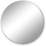 6 Glass Mirror Round Glass Table Mirrors for Wedding and Party Shops Centerpieces