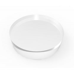 Thick Acrylic Riser, Paper Weight Clear Acrylic Circle Riser Solid Block