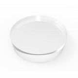 Thick Acrylic Riser, Paper Weight Clear Acrylic Circle Riser Solid Block