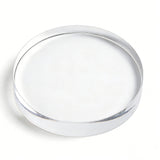 Thick Acrylic Riser, Paper Weight Clear Acrylic Circle Riser Solid Block 18830 5CIRCLE