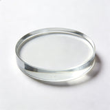 Thick Acrylic Riser, Paper Weight Clear Acrylic Circle Riser Solid Block 18830 5CIRCLE