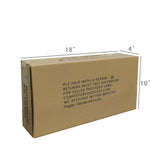 20PK 18X10X4" Shipping Box Cardboard Singlewall BF150 Mail Packaging E-Commerce 18X10X4-20PK