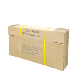 20PK 18X10X4" Shipping Box Cardboard Singlewall BF150 Mail Packaging E-Commerce 18X10X4-20PK