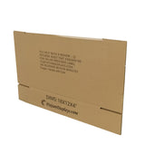 20PK 18X12X4" Printed Full Overlap Flaps Singlewall B Flute Cardboard Box 18X12X4-20PK