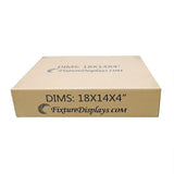 20PK 18X14X4" Shipping Box Cardboard Singlewall BF150 Mail Packaging E-Commerce 18X14X4-20PK