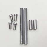2PK 80X7mm, 25X7mm Sign Standoff Screws for Wall Mount Acrylic Frame Hardware 19010-hardware