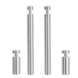 2PK 80X7mm, 25X7mm Sign Standoff Screws for Wall Mount Acrylic Frame Hardware 19010-hardware