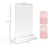 8.5 x 11" Sign Holder Menu Holder Picture Frame Photo Frame Literature 19026