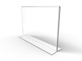 6 x 4" Clear Picture Frame Acrylic Photo Frame Frame Sign Holder Magnetic Table Tent 19048