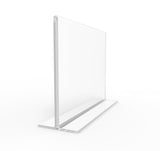 7 x 5" Clear Picture Frame Acrylic Photo Frame Frame Sign Holder Magnetic Table Tent 19049