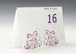5.5 x 3.5 Table Tent, Double sided, Side loading   Clear 19084