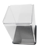 4x6 Acrylic Sign Holder Tabletop 4 Sided Menu Display Turntable Menu Holder 19116