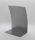 8.5 x 11 Sign Holder for Tabletop with Curved Frame, Magnetic Lens   Black 19129