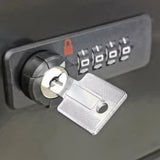 Recess Wall Mount Cellphone Locker 12 Door Admin Access Combo Locks 23X5X22" 19145-12ASC