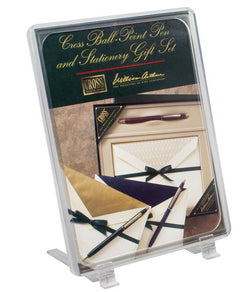 8.5 x 11 Sign Holder for Tabletops, Slant Back, Top Insert   3 Color Options