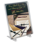 8.5 x 11 Sign Holder for Tabletops, Slant Back, Top Insert   3 Color Options