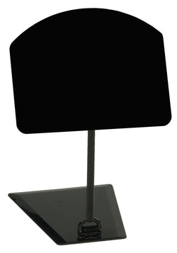 Write on Board w/ Stand for Tabletops, for Wet Erase Pens, Curved, 100mm Tall