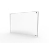 Magnetic Picture Frame for Tabletop, Double Sided Box   Clear Acrylic