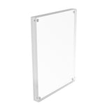 Magnetic Picture Frame for Tabletop, Double Sided Box   Clear Acrylic