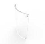 4 x 6 Magnetic Picture Frame for Tabletop, Curved Box   Clear Acrylic 19188