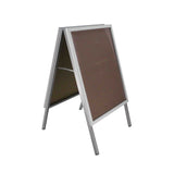 Double Side Sidewalk Sign Black Menu Message Sandwich Board Sign Ad Chalkboard