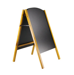 A Frame Double Sided Black Chalkboard Dry Wet Erase 10235 Black