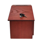 Wooden Ballot Box Donation Box Suggestion Box Tithing Box Collection Box Charity