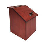 Wooden Ballot Box Donation Box Suggestion Box Tithing Box Collection Box Charity