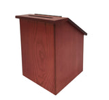 Wooden Ballot Box Donation Box Suggestion Box Tithing Box Collection Box Charity