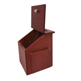 Wooden Ballot Box Donation Box Suggestion Box Tithing Box Collection Box Charity