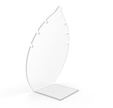 Clear Necklace Display Acrylic Necklace Holder Pendant Leaf Tree Organizer Rack