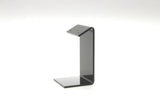 2.0" x 1.8" Single Pair Earring Jewelry Display, Square Design, 18 Units Per Set, Acrylic-Black 19313