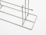 13.0x14.0x4.5T bar Jewelry Display for Bracelets and Chains, Steel Silver 19333