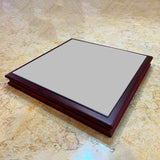 11X11X1.5" Wood Riser Mirrorred Platform Display Figurine Collectible Ball 19383
