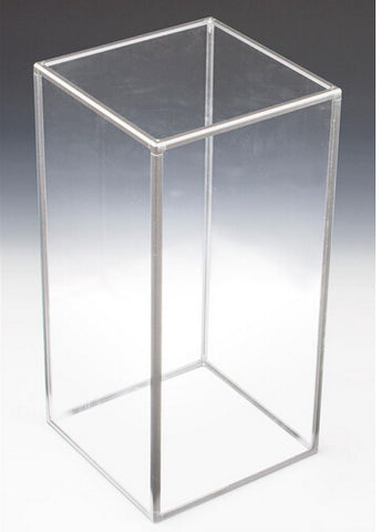10 x 20 Sports Display Case w/ Acrylic Panels Silver Aluminum Frame 19391