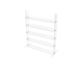 15.9 x 20.0 x 7.0 Countertop & Wall Mount Display Rack for Nail Polish, 5 Ope