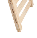 45.6W x 57H x 13D Wooden Retail Shelving Unit w/ 3 Shelves, A Frame Design 19403