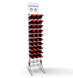 Wine Bottle Rack Liquor Rack Wire Metal Champagne Display Bar Storage Stand
