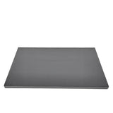 23 X 14.4 Black MDF Wood Shelf with Brackets for 19418 Rack Make to Order 19418-SHELF