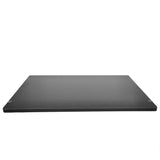23 X 14.4 Black MDF Wood Shelf with Brackets for 19418 Rack Make to Order 19418-SHELF