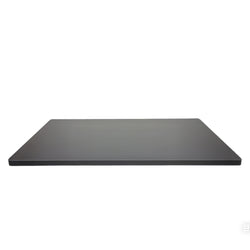 23 X 14.4 Black MDF Wood Shelf with Brackets for 19418 Rack Make to Order 19418-SHELF